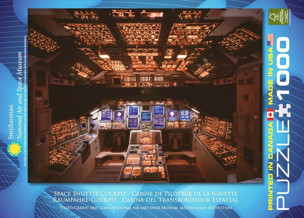 Пазли Eurographics 1000 елементів Кабіна космічного корабля Шаттл (6000-0265)