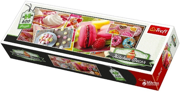 Пазл Trefl Кухонний декор Солодощі 600 елементів панорамний (TFL-90686)