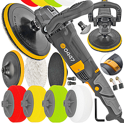 Полірувальна машинка Majster Polska 2600Вт + НАБІР ГУБОК M14 (Польща)