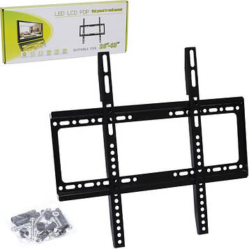 Кронштейн для телевізора кріплення для тв діагональ 26"-63" вага до 45,5 кг