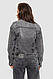 Куртка жіноча джинсова, колір сірий, 255RA2240, фото 4