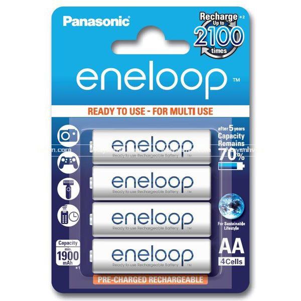 Акумулятор Panasonic Eneloop AA 1900 4BP mAh NI-MH блістер 4 шт.
