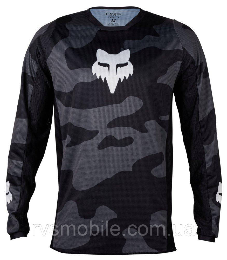 Джерсі FOX 180 BNKR Black XXL