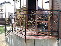 Кованые перила ручной работы в Киеве 2