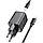 Мережевий зарядний пристрій HOCO N40 Mighty single port PD20W charger set(C to iP) Black, фото 5