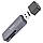 Кардрідер HOCO HB45 Spirit 2-in-1 USB 2.0 card reader Metal Gray, фото 4