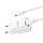 Мережевий зарядний пристрій HOCO C149A Charm PD30W+QC3.0 charger set (C to C)(EU) White, фото 8