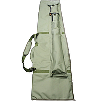 Рыбацкий чехол для спиннинга удилищ с катушками на 4 секции VA-R 135 карповая сумка для снастей Зеленый