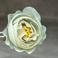 Бутон півонії 4 см, колір -світло- бірюзовий (блідий), арт 014736, поштучно, світло-бірюзовий