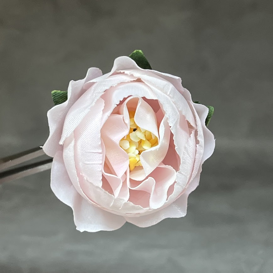 Бутон півонії 4 см, колір -світло-рожевий, арт 014735, поштучно, Світло-рожевий, фото 1