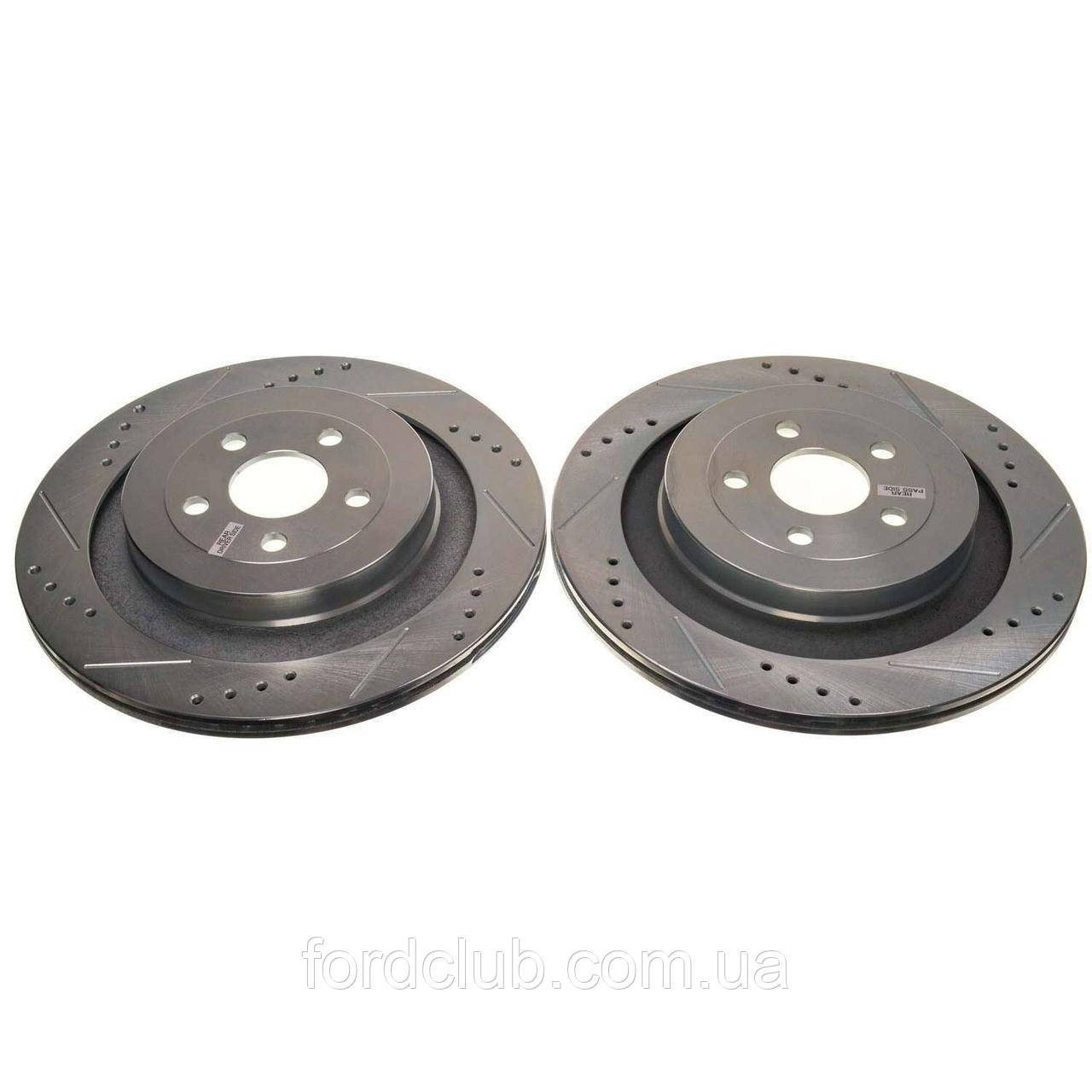 Гальмівні задні ротори вентильовані Ford EDGE; POWER STOP Z23 (345 мм), фото 1