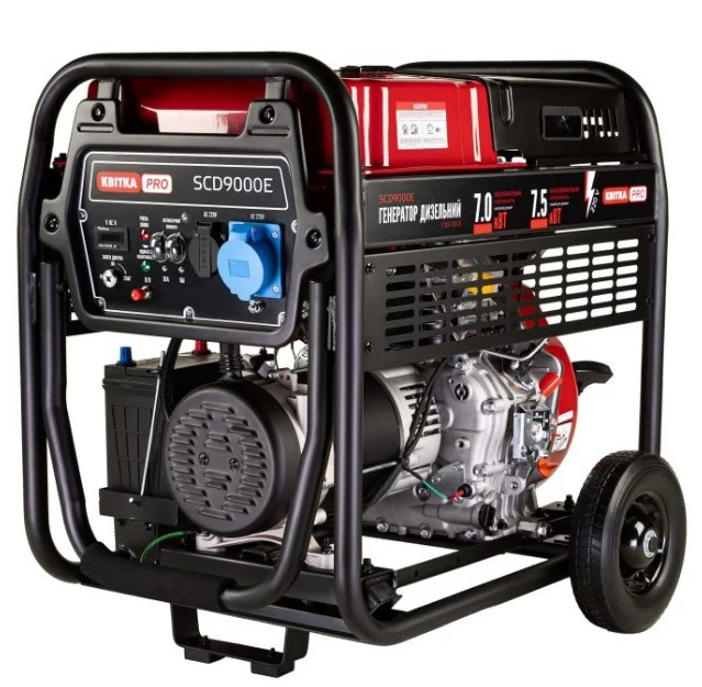Дизельный генератор Квітка PRO SCD9000E (110-7012)