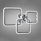 Світлодіодна люстра 65 Вт з підсвічуванням основи та пультом д/к колір каркасу хром D-A9319/3HR LED 3color, фото 2