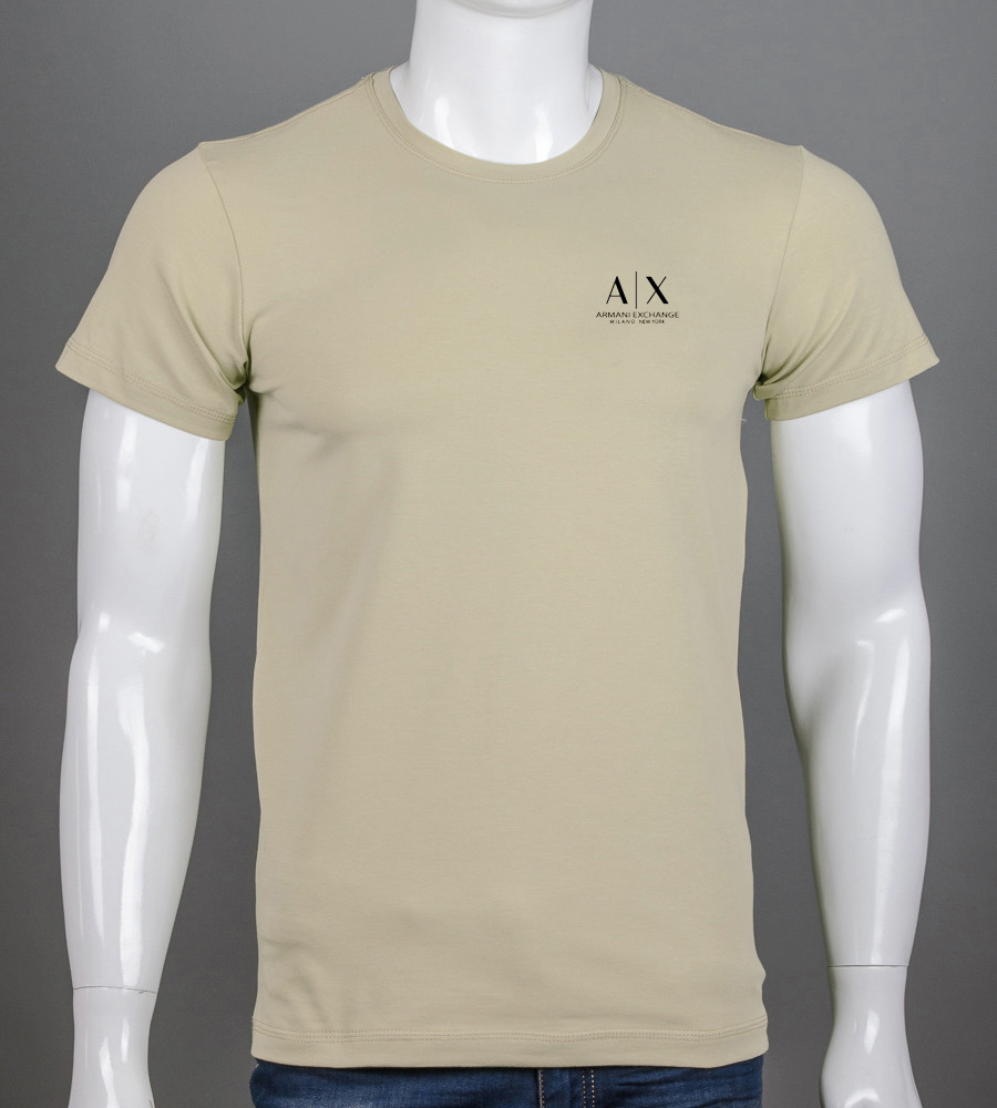 Футболка чоловіча Armani Exchange 2420м (Уп.4шт M-XXL), Таш