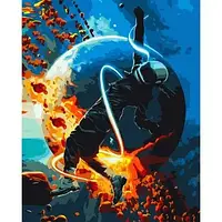 Картина за номерами на дерев'яному підрамнику