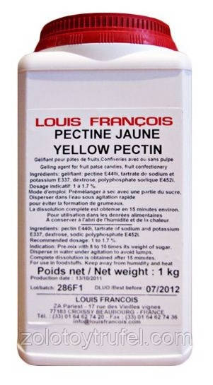 Пектин NH JAUNE термооборотний 1 кг, Louis Francois