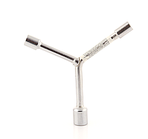 Ключ гайковий торцевий 3 в 1: 8 мм, 10 мм, 13 мм із хрестовою ручкою. Хром-ванадієва сталь