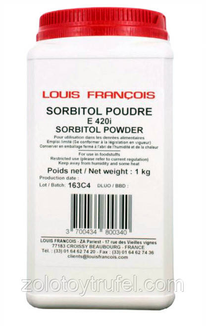 Сорбітол в порошку 1 кг, Louis Francois