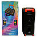 Акустична переносна колонка NDR-1097 2x8" TWS/FM/USB/TF/BT/LED/REC/ДК/MIC 1шт 6434, фото 8
