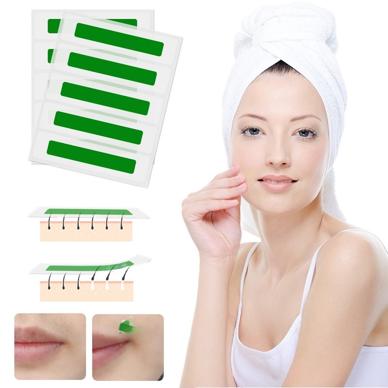 Воскові смужки для видалення волосся з натуральними компонентами Wax Strips 10 штук, фото 1