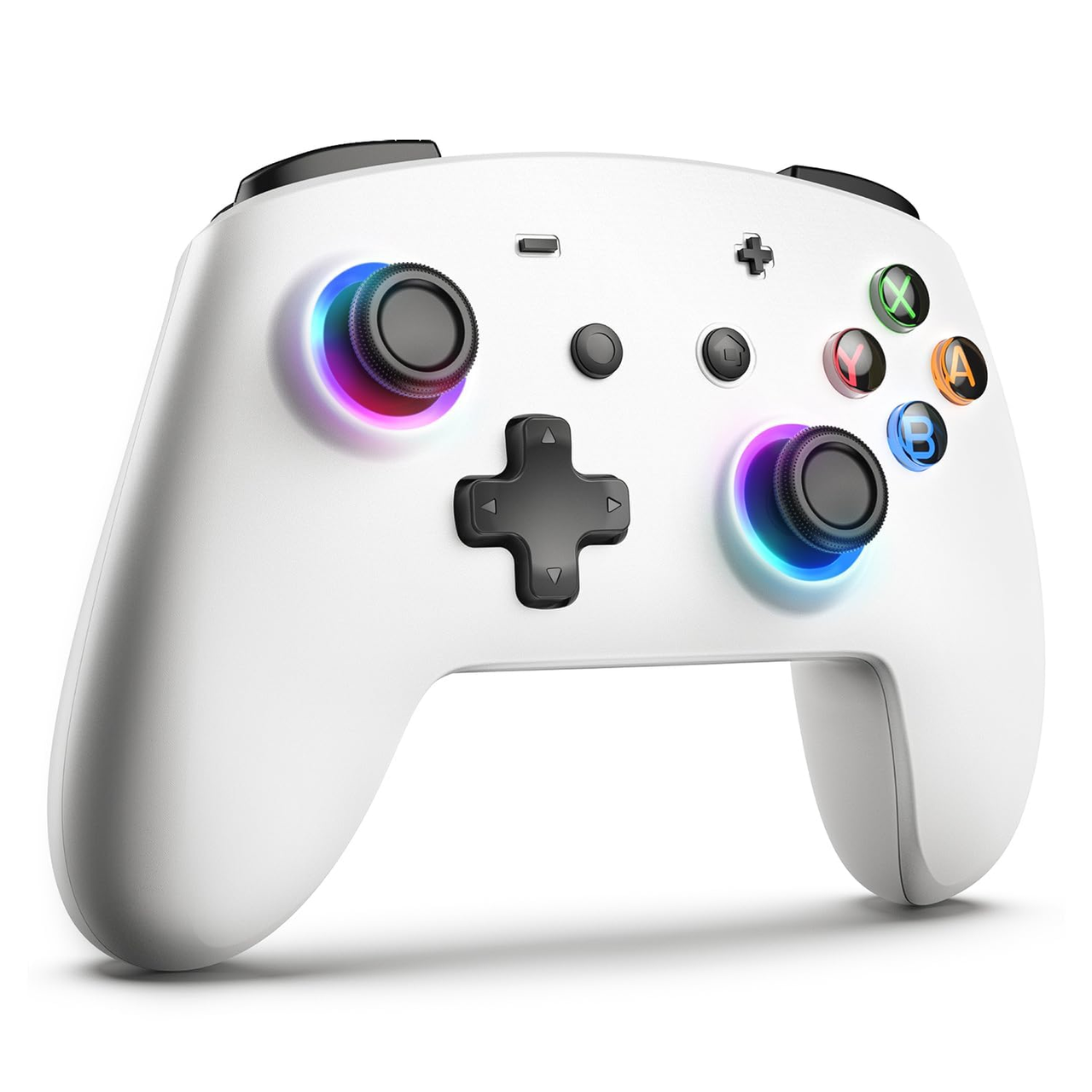 ECHTPower Pro Controller для Switch – бездротовий контролер з LED-підсвічуванням, макро-кнопками та гіроскопом.