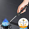 USB запальничка електрична BBQ lighter з акумулятором Чорна, фото 5
