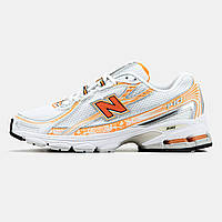 Білі чоловічі кросівки New Balance 740 / Демісезонні кросівки Нью Беланс 740