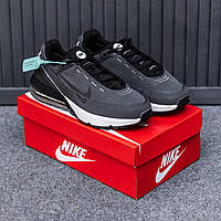 Сірі демісезонні текстильні чоловічі кросівки Nike Air Max 270 Pulse Найк Аїр Макс 270