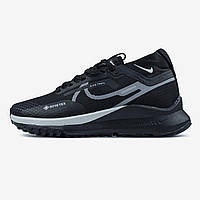 Чорні текстильні жіночі кросівки Nike React Pegasus Trail 4 GORE-TEX Найк Пегасус Гортекс