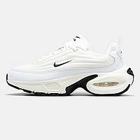 Білі шкіряні жіночі кросівки Nike Air Max Portal Демісезонні Найк Аір Макс Портал