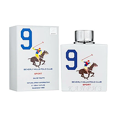 Beverly Hills Polo Club Sport 9 Туалетна вода чоловіча, 100 мл