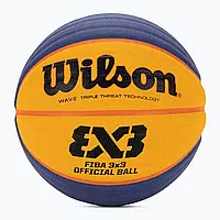 М'яч баскетбольний професійний для стритболу Wilson FIBA 3X3 Official Game Ball WTB0533XB (розмір 6)