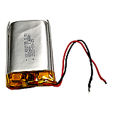 Акумулятор Li-Pol 400mAh 3.7V 602035 літій-полімерна батарея АКБ із захистом PCM, фото 3