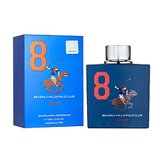 Beverly Hills Polo Club Sport 8 Туалетна вода чоловіча, 100 мл