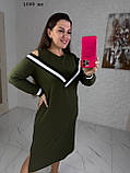Сукня жіноча норма і батал 1008 вл, фото 2