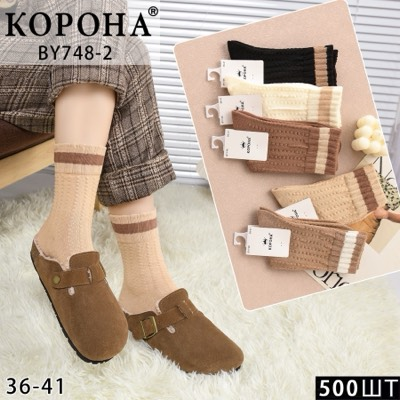 Шкарпетки корона колір показаний на зображенні розмір 36-41 (5 шт.), фото 1