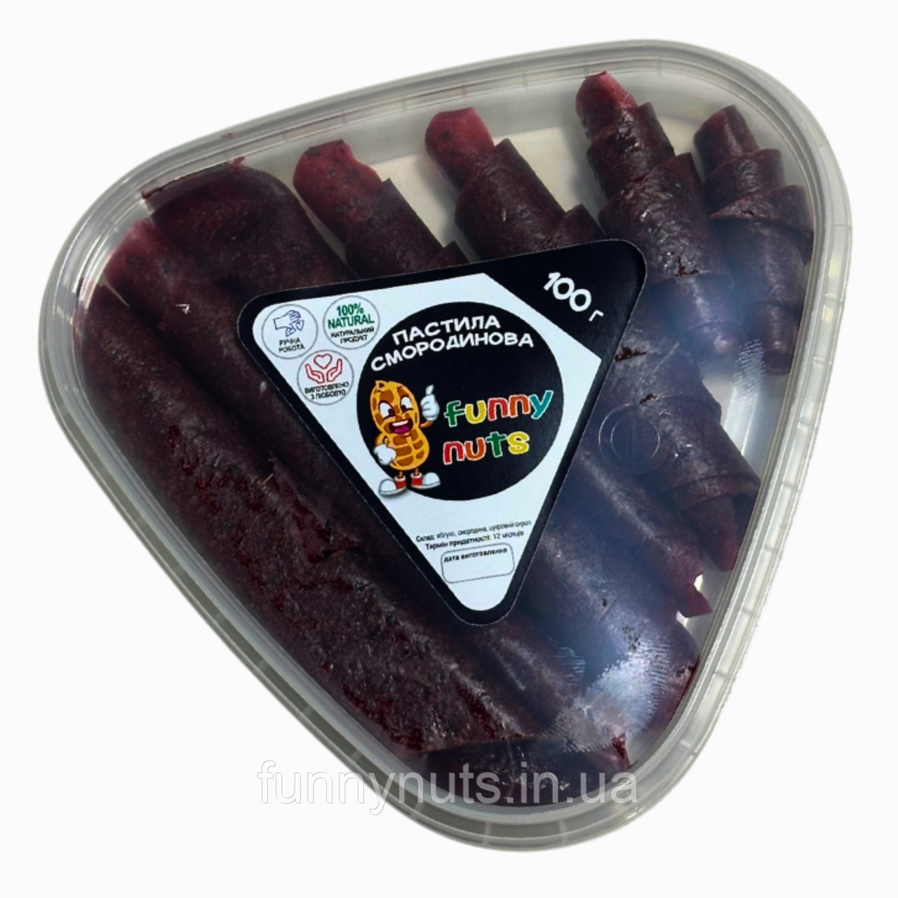 Пастила Funny Nuts смородинова 100г.