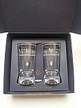 Набір склянок скляних маленьких Польща, фото 6