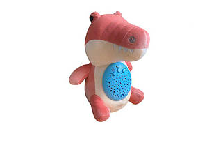 Іграшка крокодил персиковий нічник-проектор (з музикою)