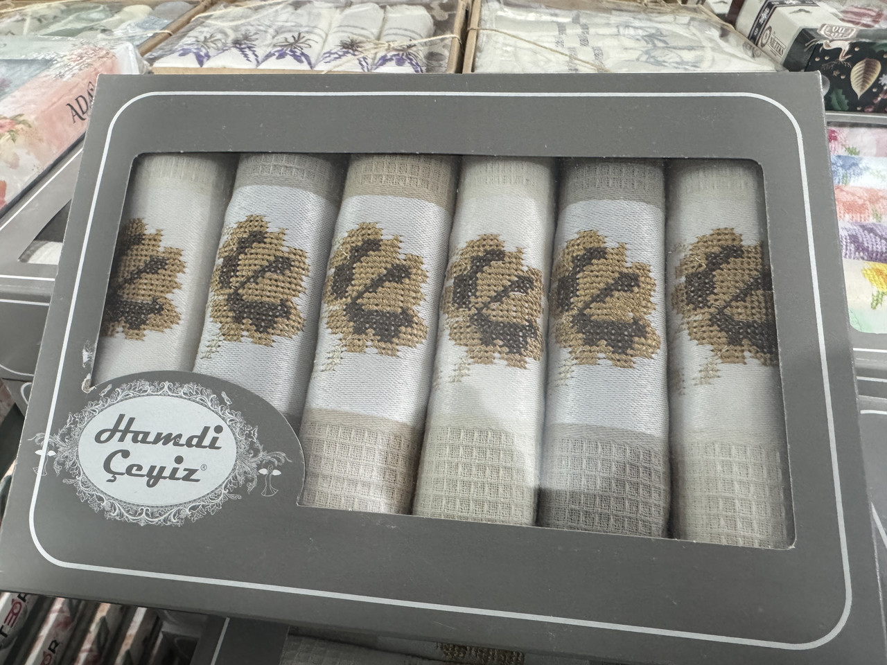 Рушники кухонні вафельні Hamdi 6шт 45*70м