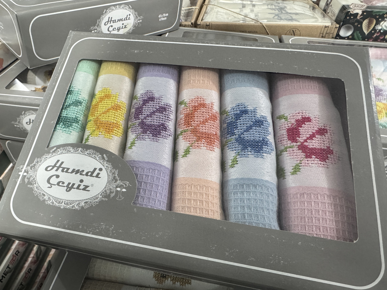 Рушники кухонні вафельні Hamdi 6шт 45*70м