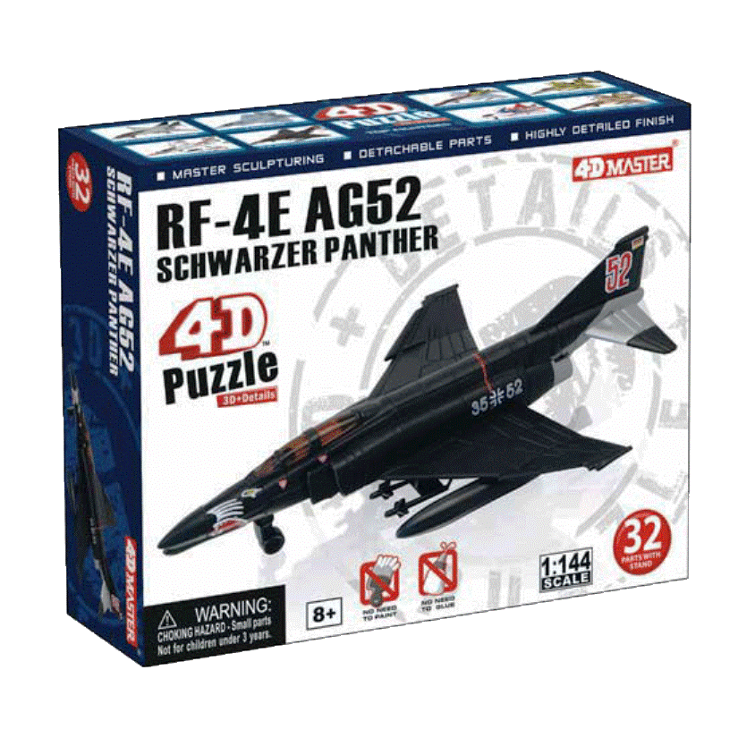 Об'ємний пазл 3d Винищувач-перехоплювач RF-4E AG52 4D Master 26203
