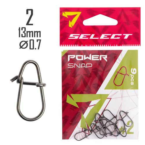 Застібка Select Power Snap #2 (9 шт/уп)