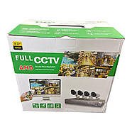 Набір вуличних камер FULL AHD CCTV для відеоспостереження 4 камери 4 Мп, фото 10