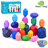 Балансир головоломка Тумі-Іші Камені 20 шт, фото 7