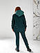 Костюм жіночий спортивний 5388вл батал р.48-62 теплий, фото 5