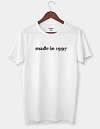 Футболка з принтом "Made in 1997", фото 3