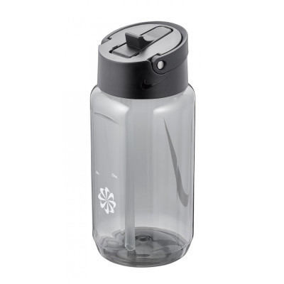 Пляшка для води Nike TR Renew Recharge Straw Bottle 16 OZ антрацит 473 мл N.100.7640.072.16 (887791733443)