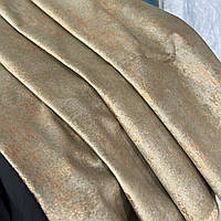 Турецький комплект оксамитових штор на тасьмі  Розмір 200х290см  Колір пісочний