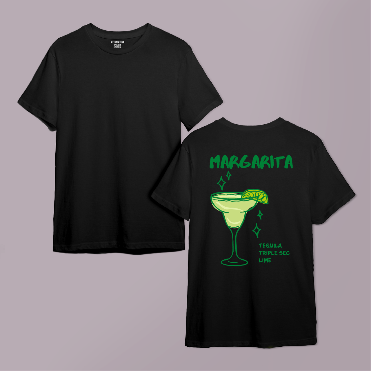 Футболка з принтом "Margarita"